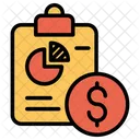 Finance Report Business Report Icon