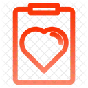 Report Love Heart Icon