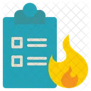 Report Emergency Fire Icon
