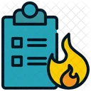 Report Emergency Fire Icon