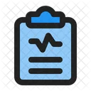 Report Medical Report Medical History Icon