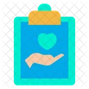 Health Report Fitness Report Gym Report Icon