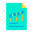Analysis File Document Corporate Report Icon
