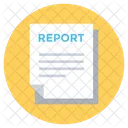Report Document Account Icon