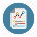 Analytic Report Sheet Icon