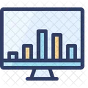 Report Monitor Chart Icon