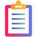 File Clipboard Document Icon