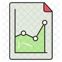 Report Graph Analytic Icon