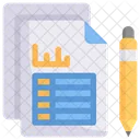 Business Marketing Report Icon