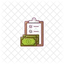 Report Checklist Dollar Icon