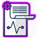 Medical History Care Icon