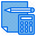 Report Bookkeeping Calculation Icon