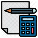 Report Bookkeeping Calculation Icon