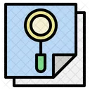 Report Paper Research Icon