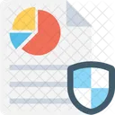 Report Graph Shield Icon