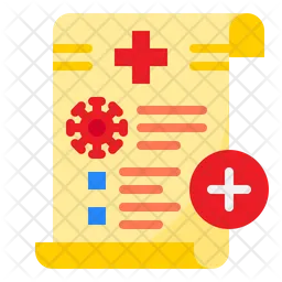 Positive Coronavirus Report  Icon