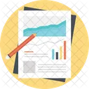 Growing Graph Business Icon