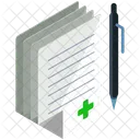Medical Documents Report Icon