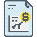 Document Financial Report Icon