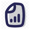 Report Chart Document Icon