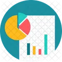 Business Graph Paper Icon