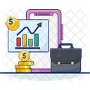 Report Chart List Icon