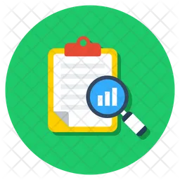 Report Analysis  Icon