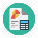 Report Analytic Calculation Icon