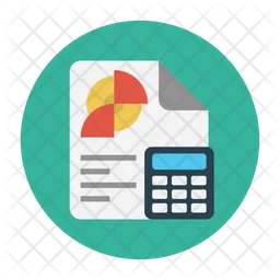 Report Calculation  Icon