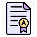 Report Card Education Result Icon