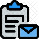 Report Data Message Report Message Mail Icon