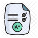 Analysis Finance Document Icon