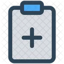 Medical Report Clipboard Icon