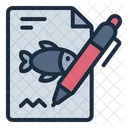 Report Fish Data Icon