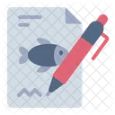 Report Fish Data Icon