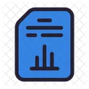 Report Graph Document Icon