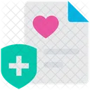 Medical Report Insurance Icon