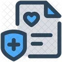 Medical Report Insurance Icon