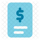 Report Invoice Bill Icon