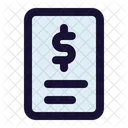 Report Invoice Bill Icon