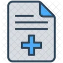 Medical Healthcare Report Icon