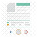 Statistics Analysis Analytics Icon
