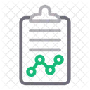 Report Sheet Analytic Icon