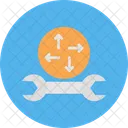 Repairing Open End Wrench Icon