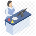 Report Writing Lab Experiment Laboratory Test Icon