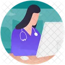 Report Writing Report Typing Lab Person Icon
