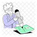 Report Writing Doctor Prescription Prescription Writing Icon