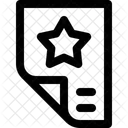 Reportage Feature Geschichte Symbol