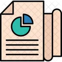 Reportagem Anuncio Documento Ícone