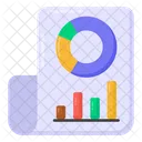 Reporte de negocios  Icono